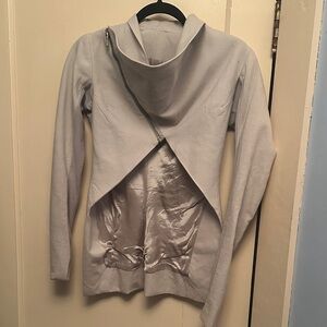 Rick Owens Light Gray Tailored Jacket